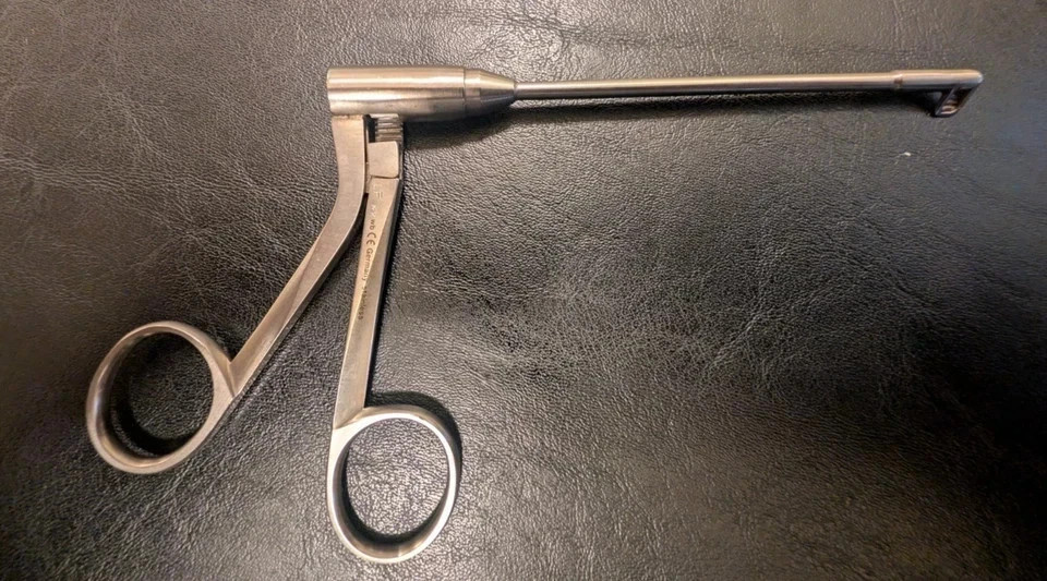 Integra Xomed Antrum Sidebiting Punch 90° Down-Bite Left Surgical Instrument