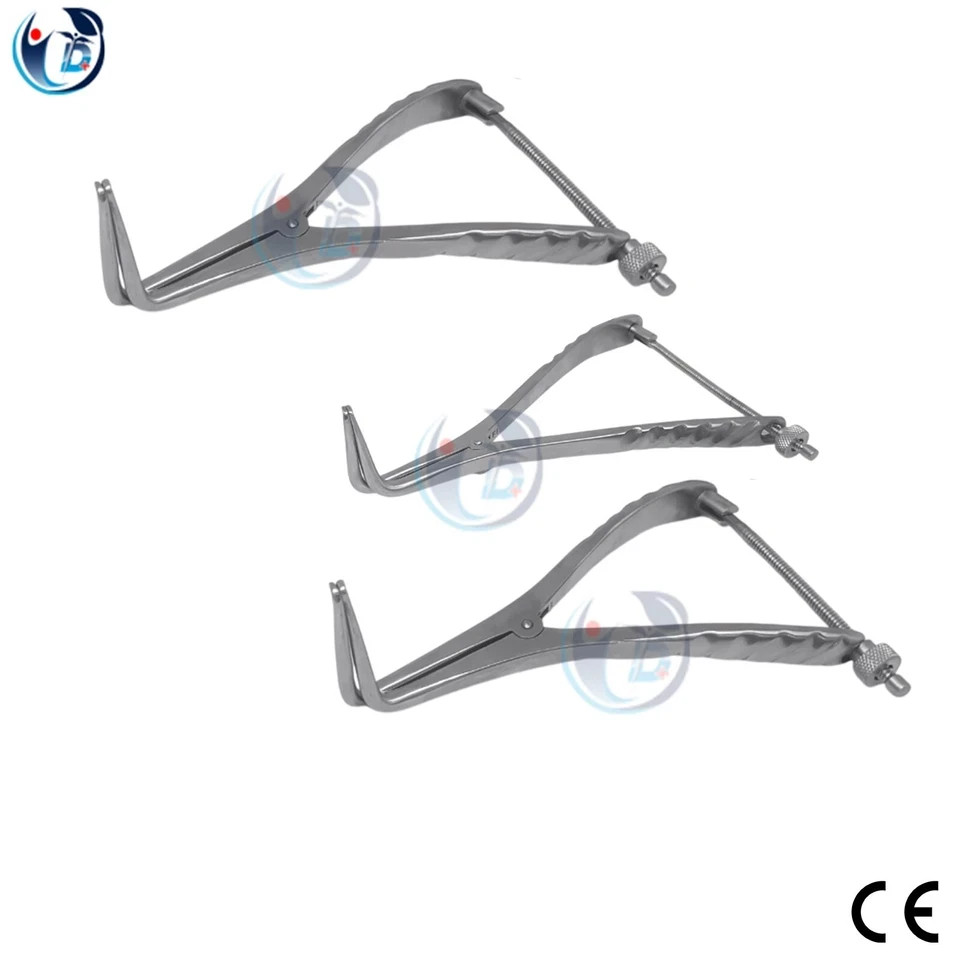 Set of 3 Stifle Distractor with Spinlock 13cm,19cm,21cm orthopedic Instruments