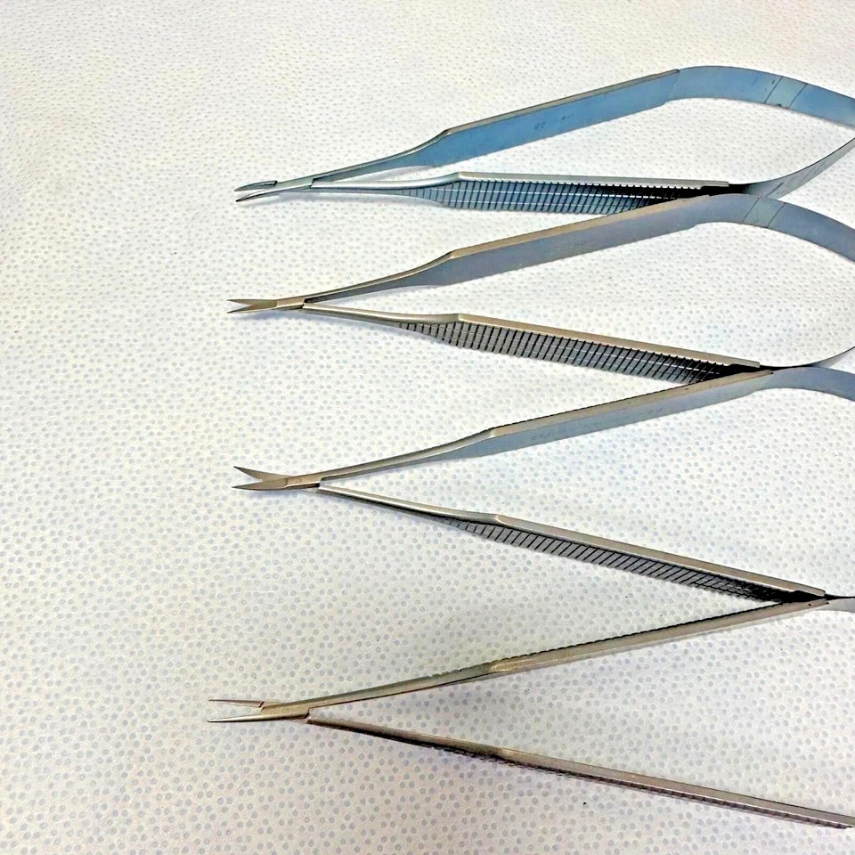 11 Piece Codman ASSI Micro Instrument Tray w/ Sterilization Case