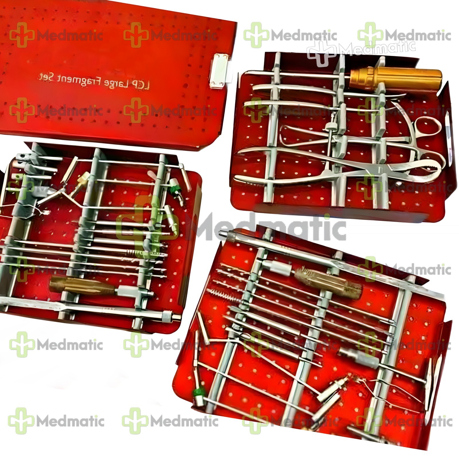 LCP Locking Large Fragment Instrument Set with Premium Sterilization Box