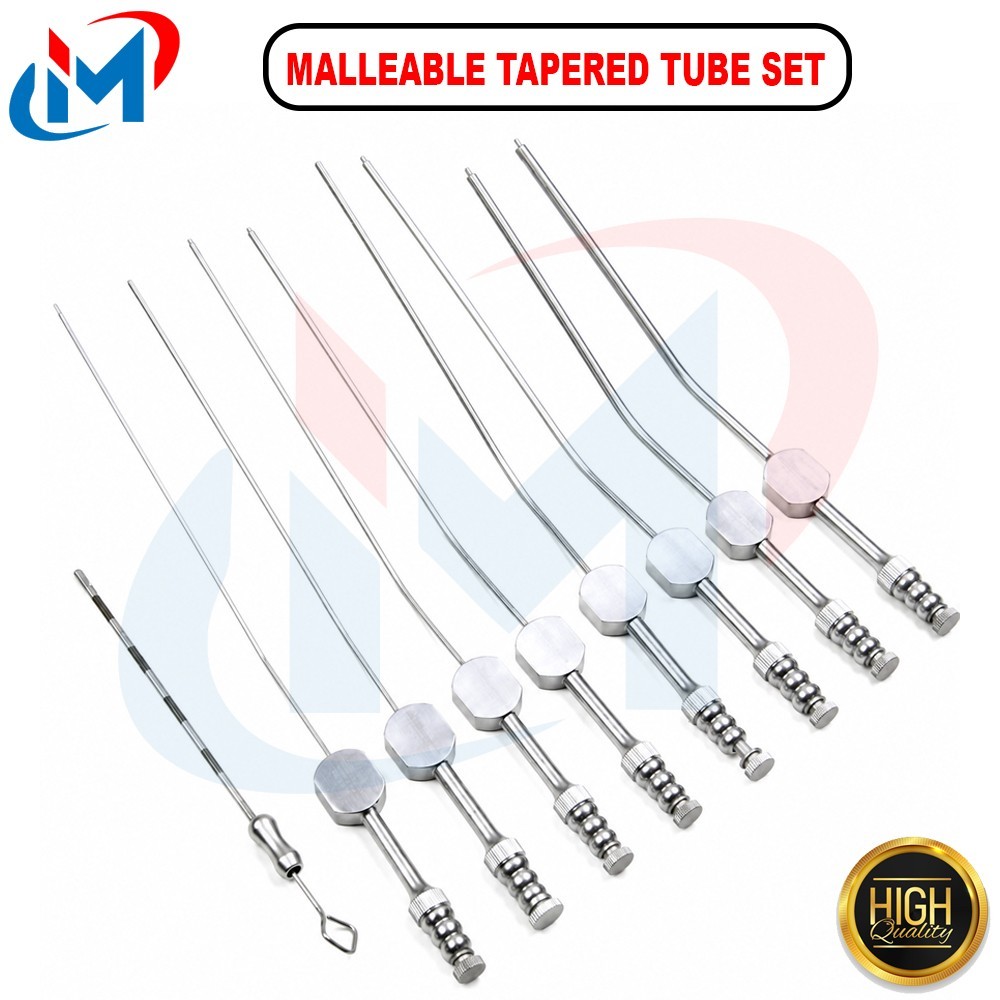 Fukushima Teardrop Malleable Tapered Tube 3,4,5,6,7,8,9,10,12 Stainless Steel