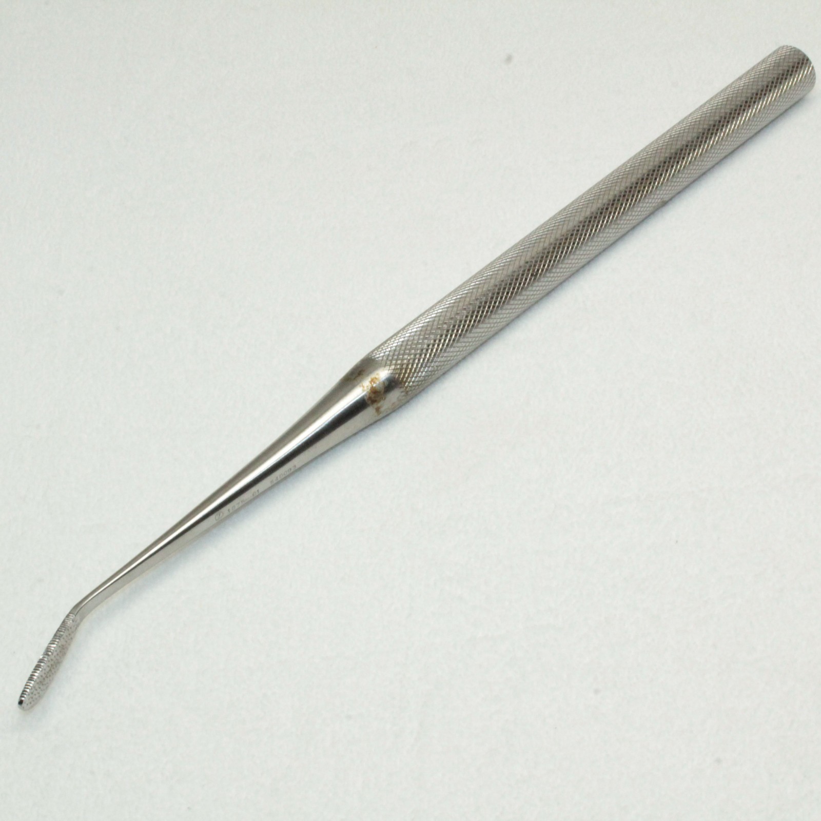 Zimmer 1875-01 Right Hand Orthopedic Facet Rasp w/ Angled Tip 11.75″ Germany