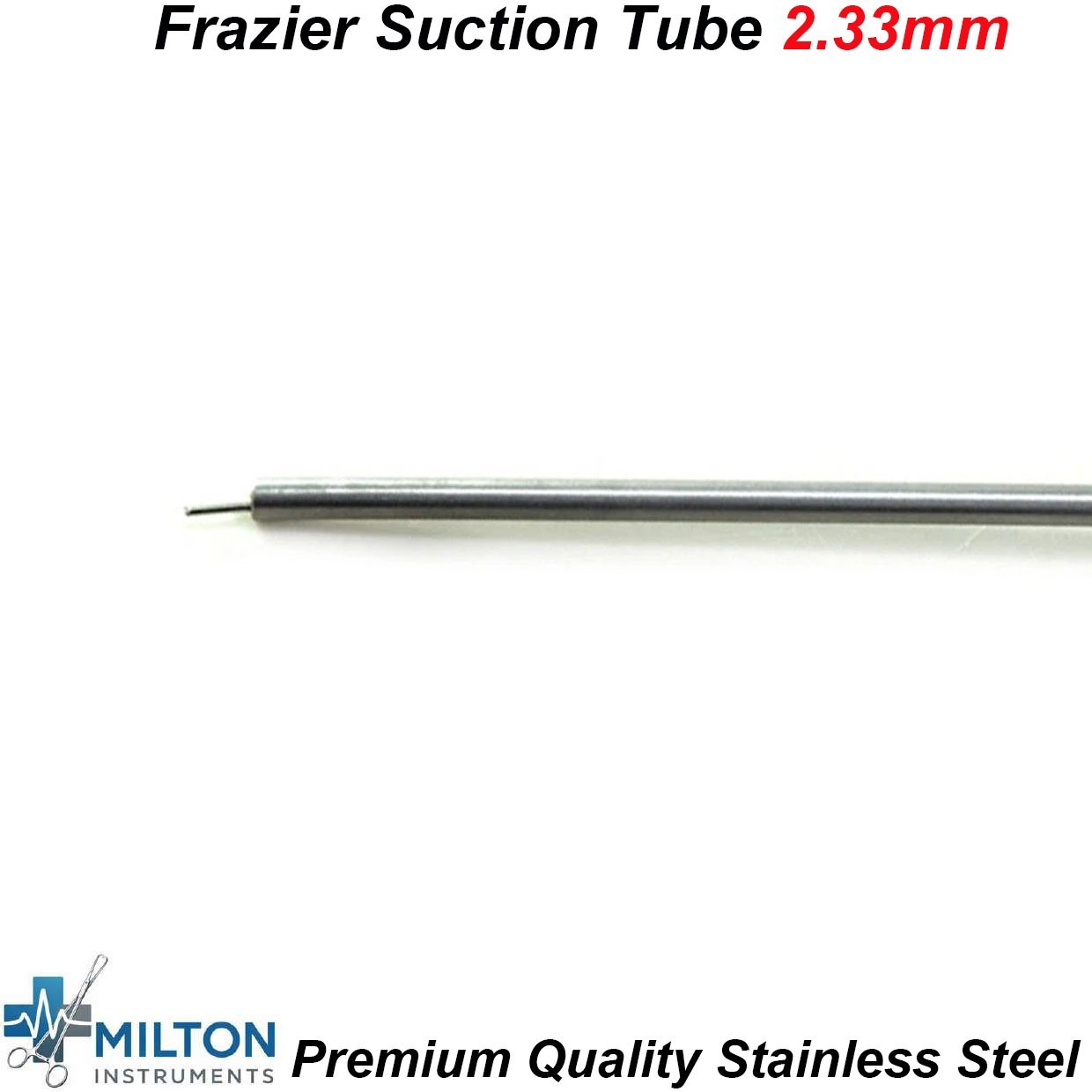 Dental Surgical Frazier Suction Tube 2.33mm Diagnostic Surgical Instruments