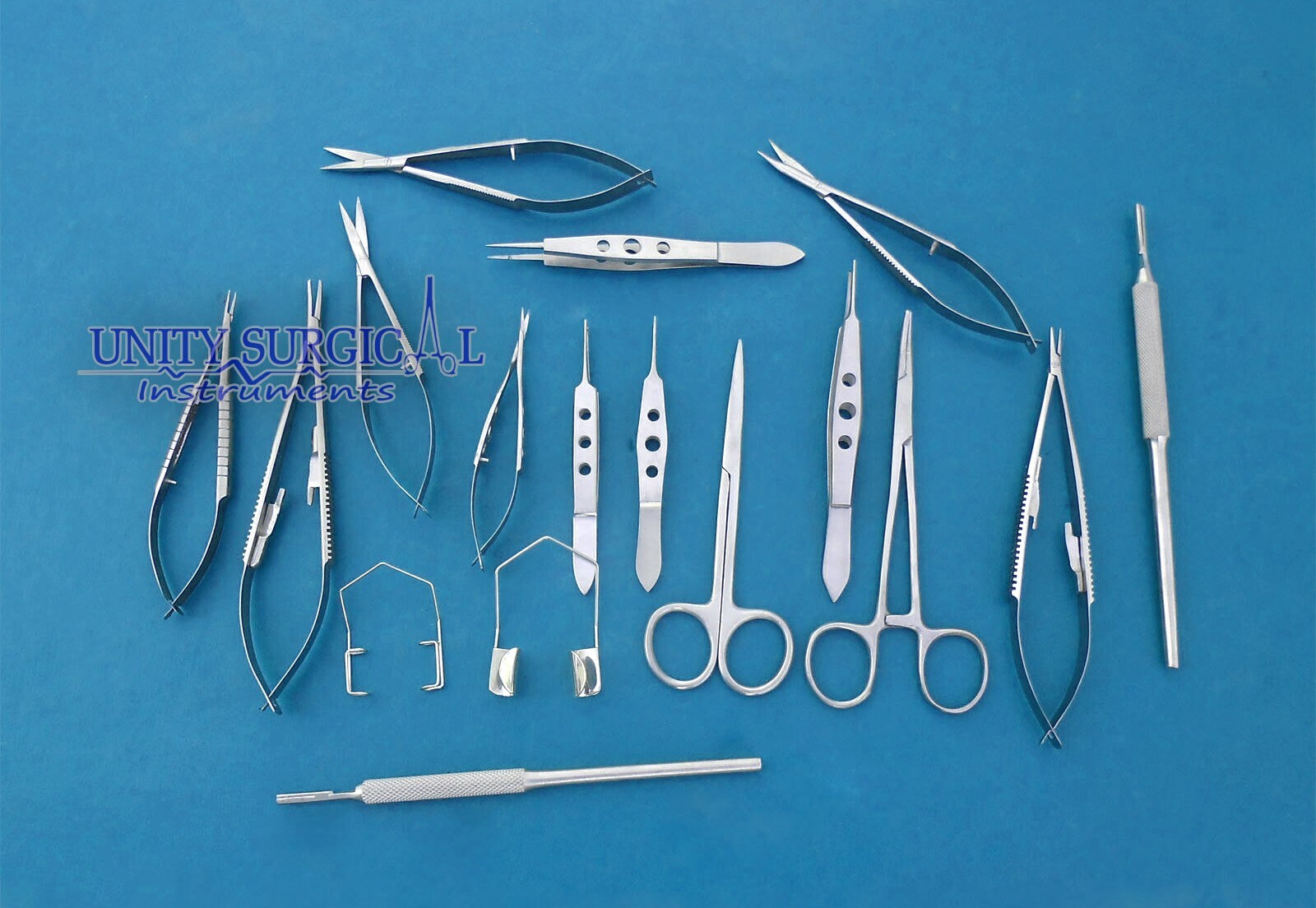 20 Pcs Eye Micro Minor Surgery Ophthalmic Veterinary Surgical Instruments