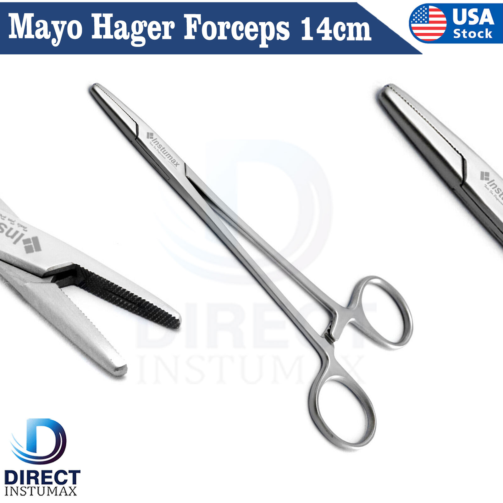 Mayo-Hegar Needle Holder Medical Suture Needles Surgeon Surgical Instruments