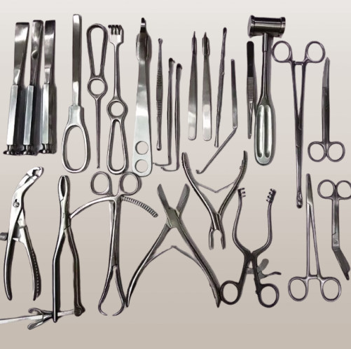 Basic Orthopaedic Surgery set of 25 pcs Surgical Set Orthopaedic Instruments