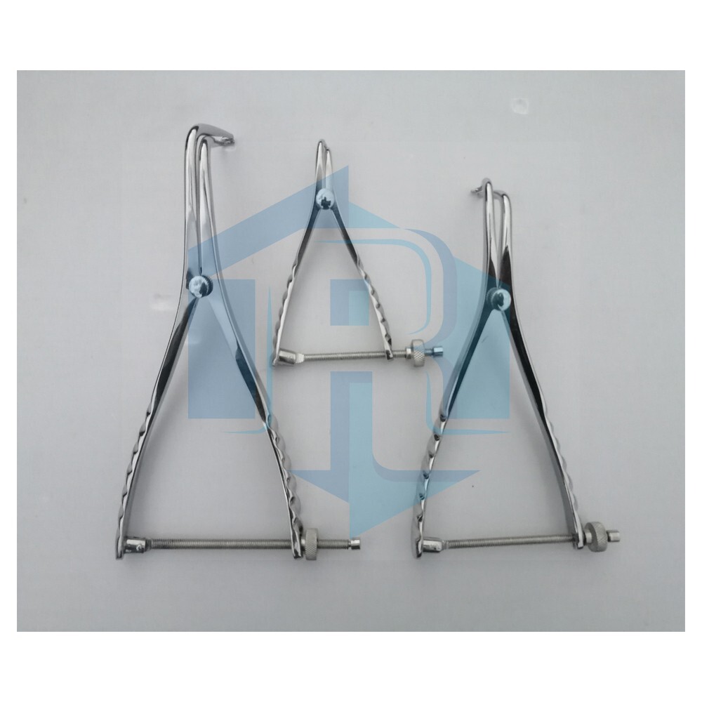 Set of 3 Stifle Distractor with Spinlock 13cm,19cm,21cm orthopedic Instruments