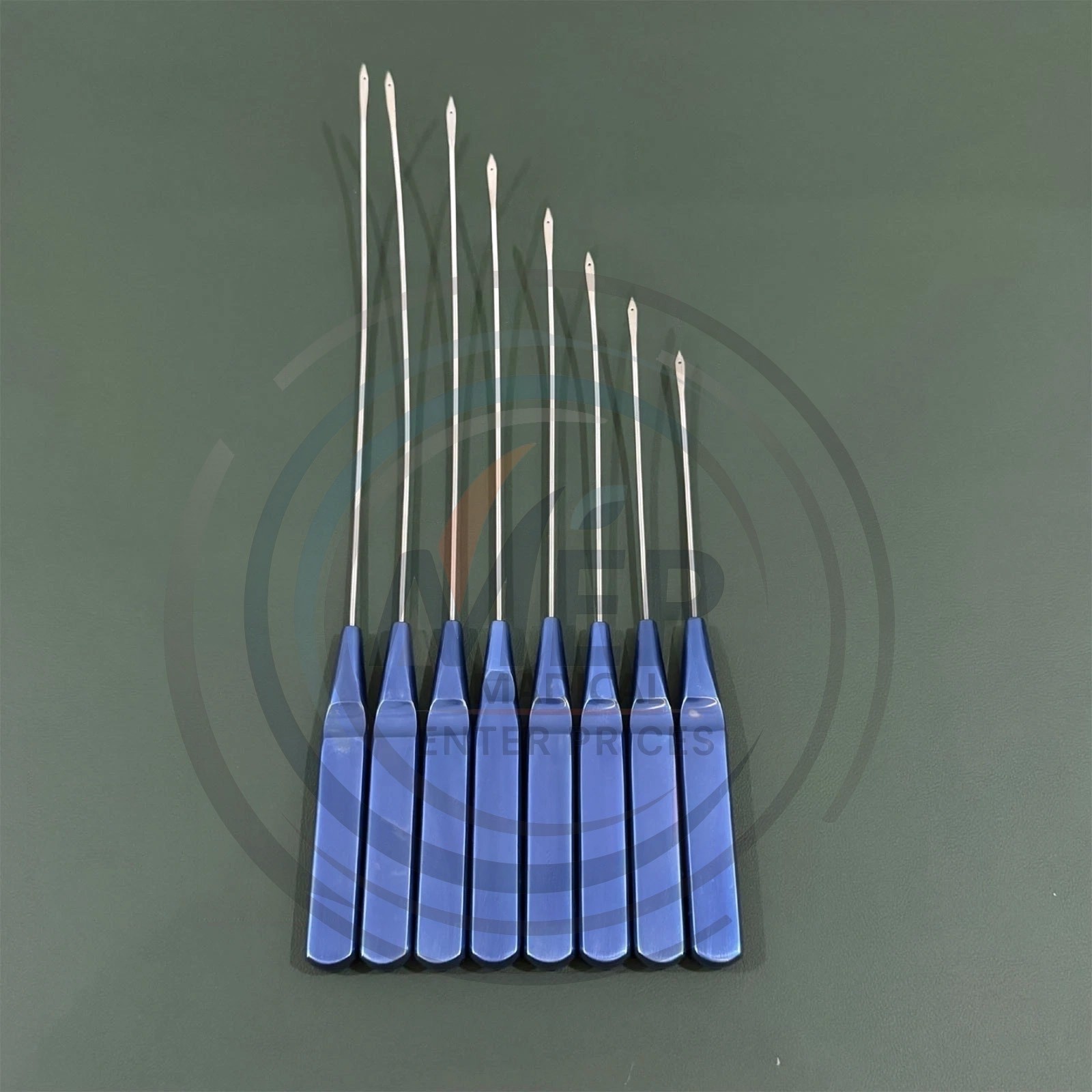 Suture Passer Needle Set of 8 Pcs for Non invasive Face Lift Technique Plastic S