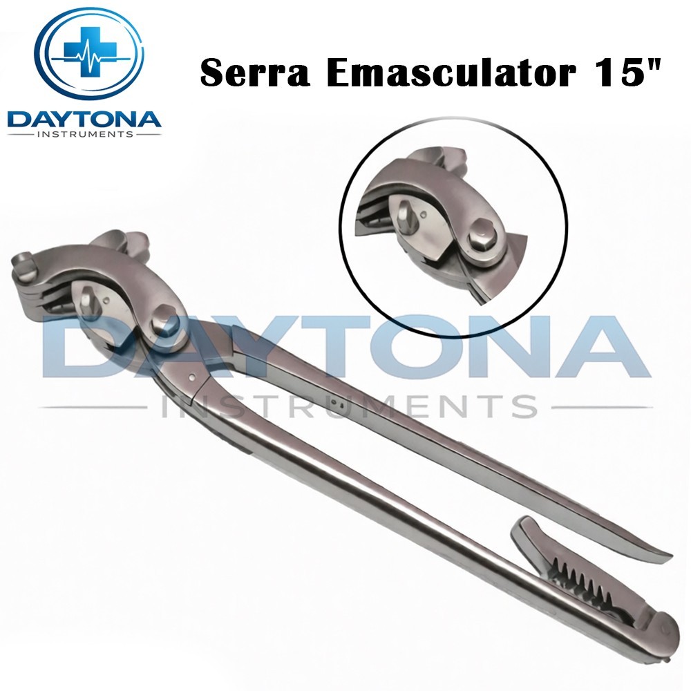 Veterinary Serra Emasculator 15″ Castration Highest Grade Premium Instruments