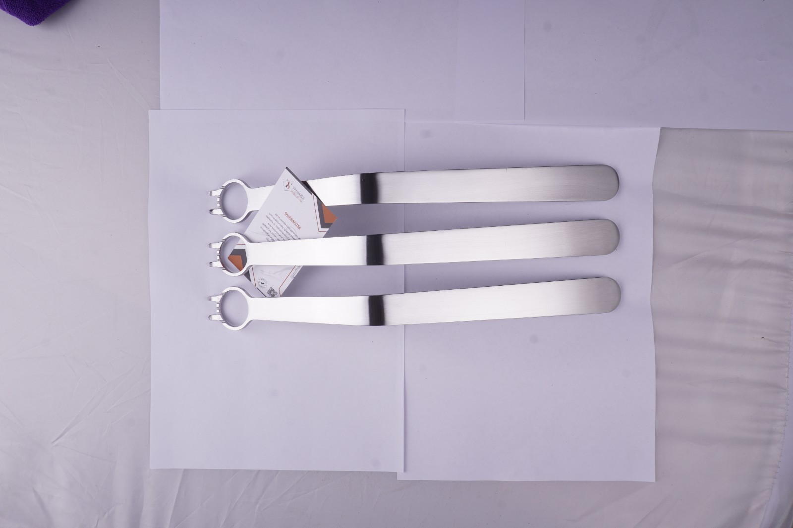 3 Pcs Glenoid Access Retractor Hole Diameter 36x30MM O/L 13.5″ Shoulder