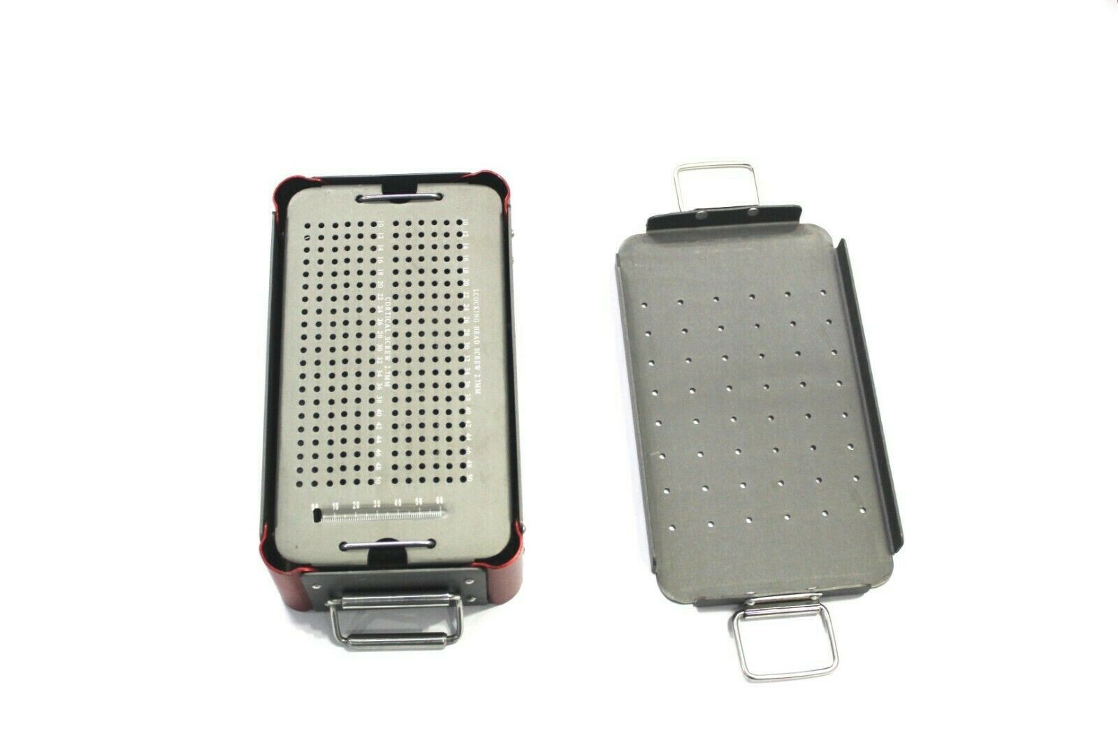 Empty Case Box For 2.7 mm Cortical Screw Orthopedic Surgical Instrument