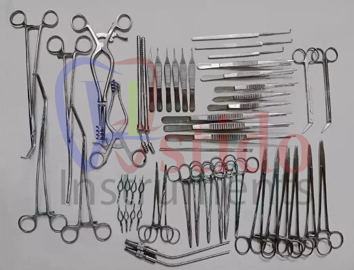 Vascular Surgery Set of 52 Pieces High Quality Surgical Instruments