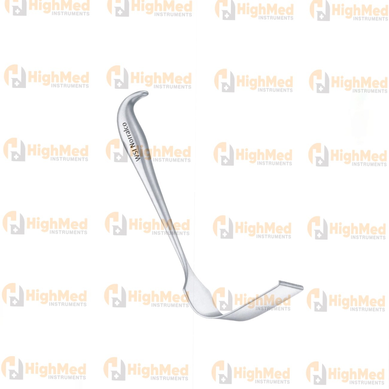 Meyerding Retractor, 9.5, Blade 1 Wide x 3 Long, Hollow Grip Handle, Premium.