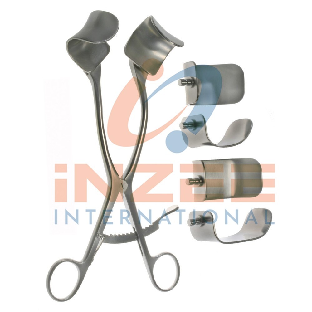 Kolbel Retractor Complete Set With 6 Blades Surgical Orthopedic Instruments