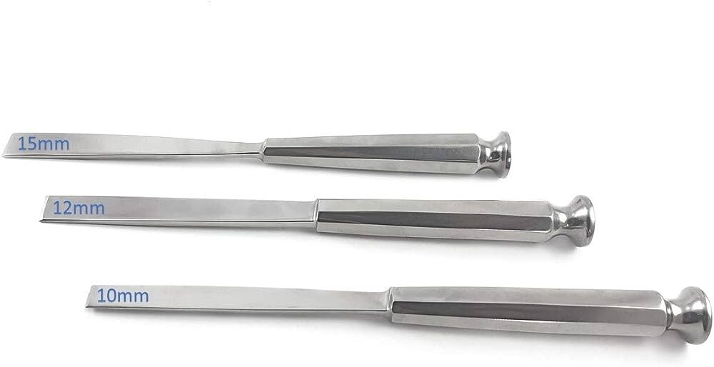 Osteotome Straight Curved Stainless Steel Orthopedic Surgical Instruments