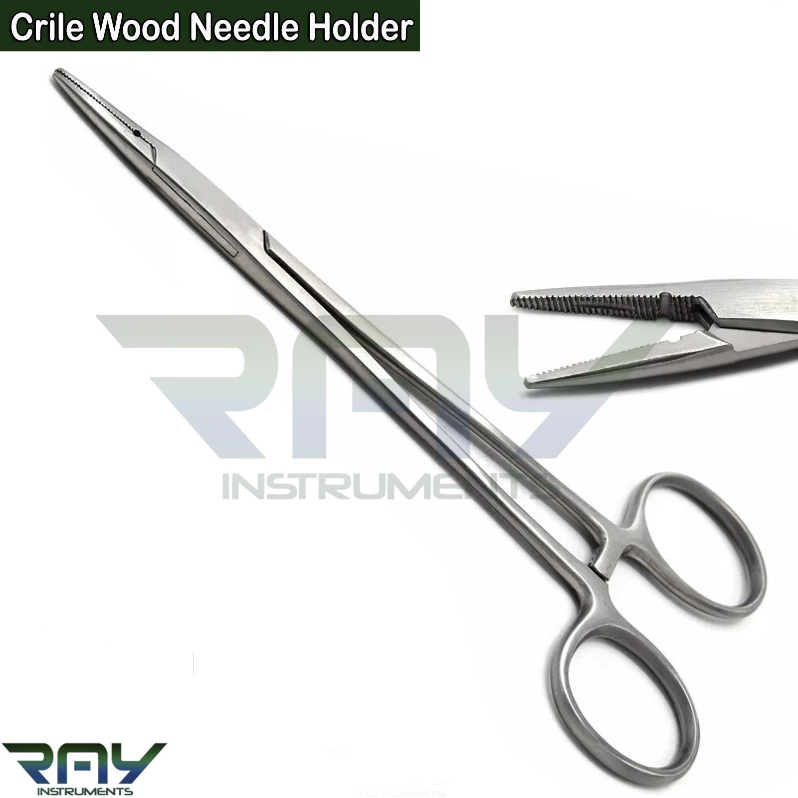 Surgical Suture Removal Kit Adson Tweezer Needle Holder Forceps Iris Scissors