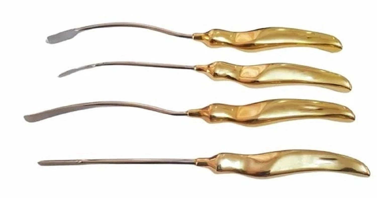 Brow Lift & Face Lift Dissector Plastic Surgery Instruments Set of 4