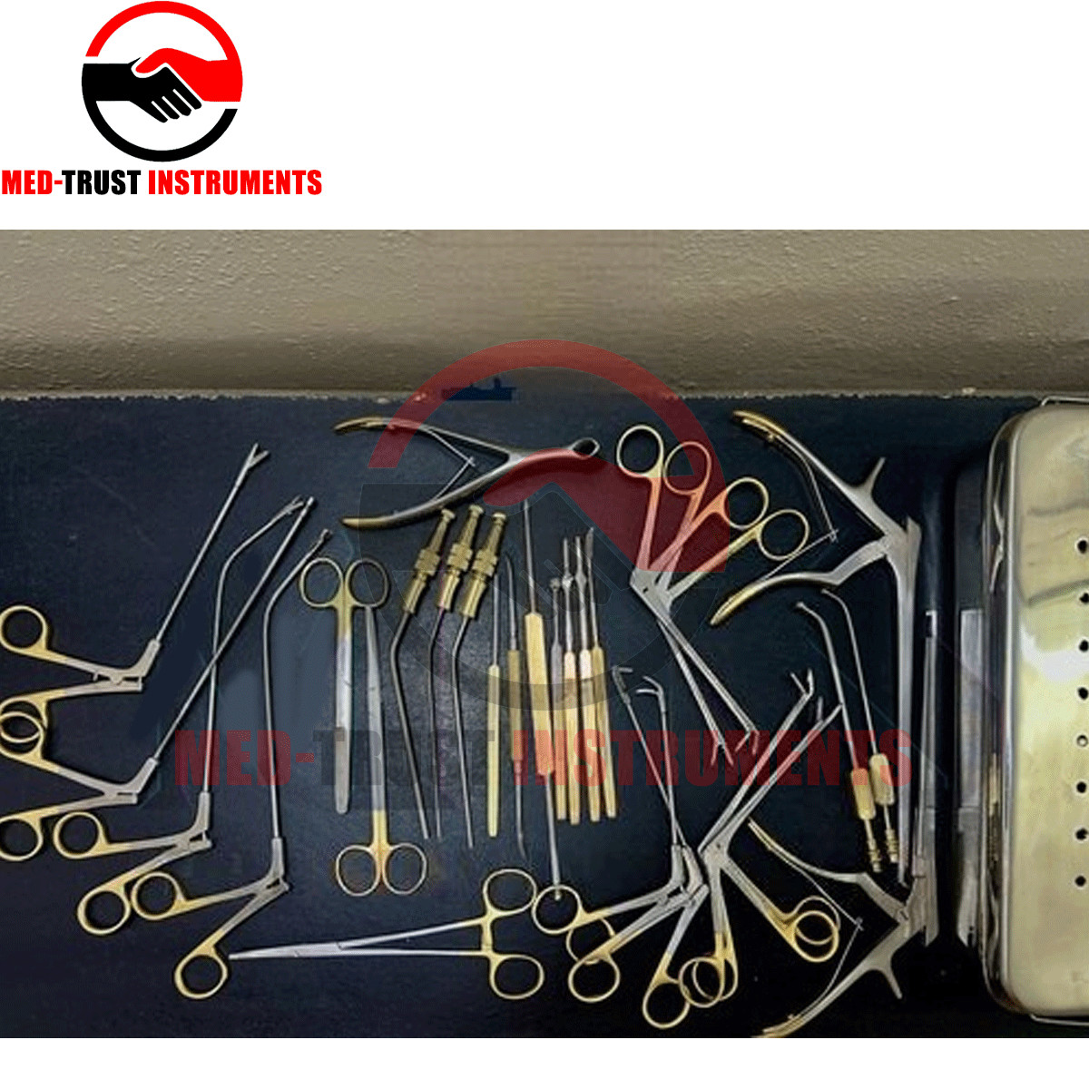 Fess Instruments Set Endoscopic Sinus Surgery A+German Steel ENT Instruments Set
