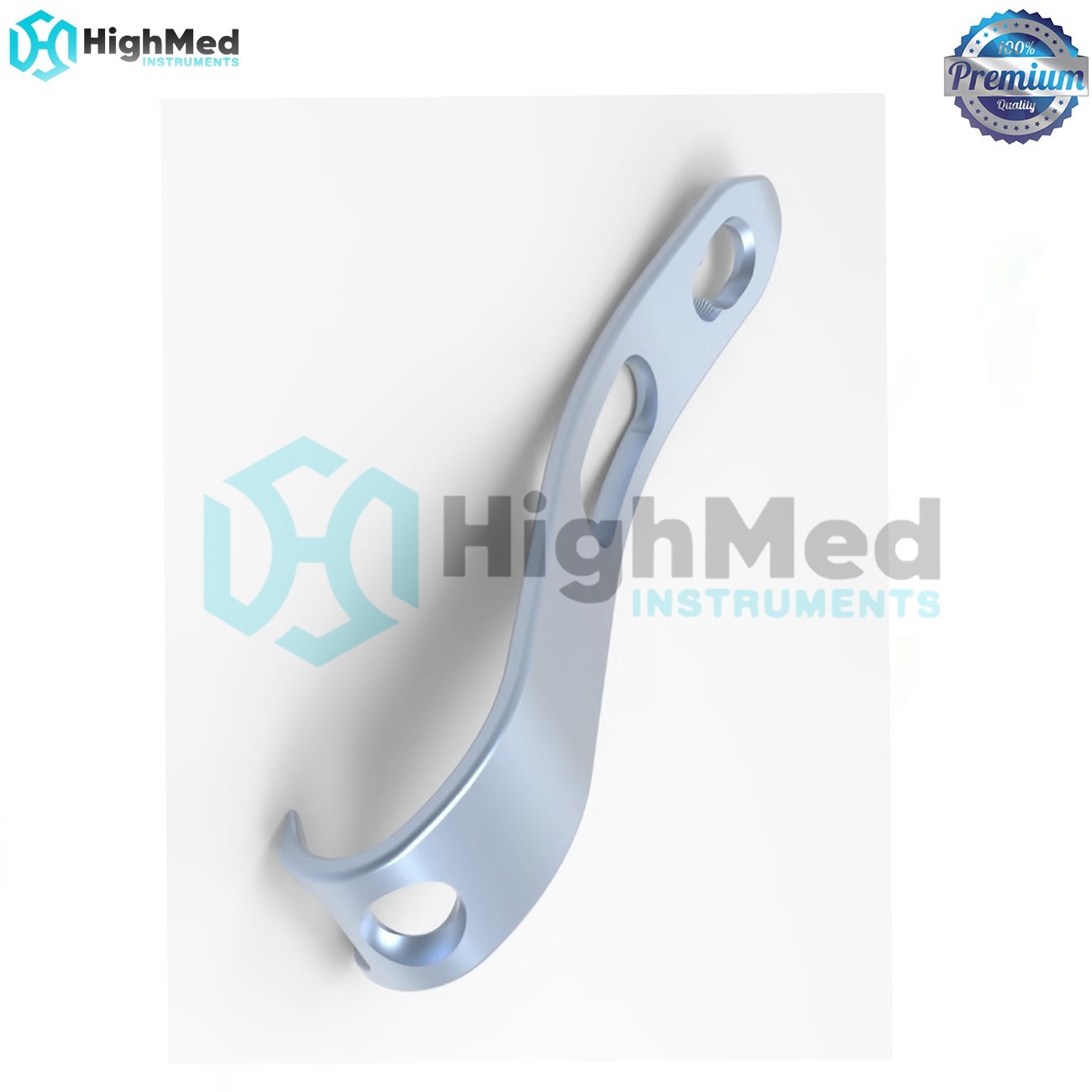 Medial Malleolus Tibial Hook Locking Plate Orthopedic – Set of 10pcs Veterinary