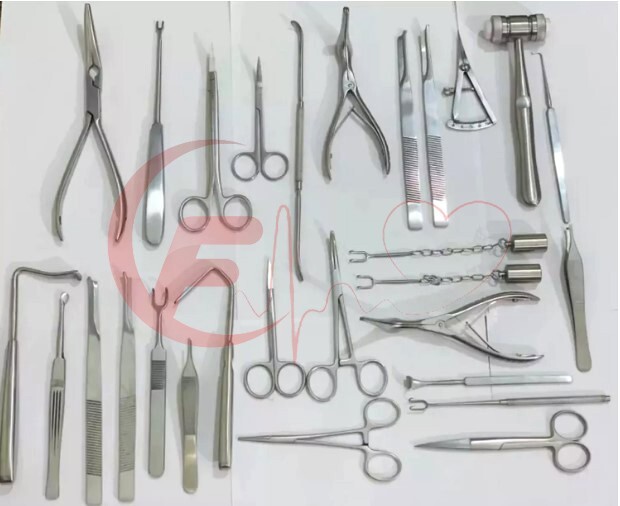 Rhinoplasty Instruments 25 PCS Set Nose Surgery Instruments