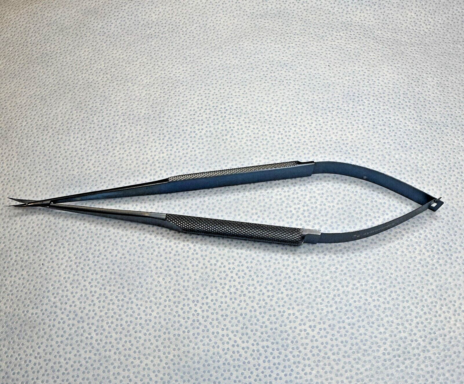 Symmetry Surgical 80-1721 Rhoton Scissors Curved Tip Neuro