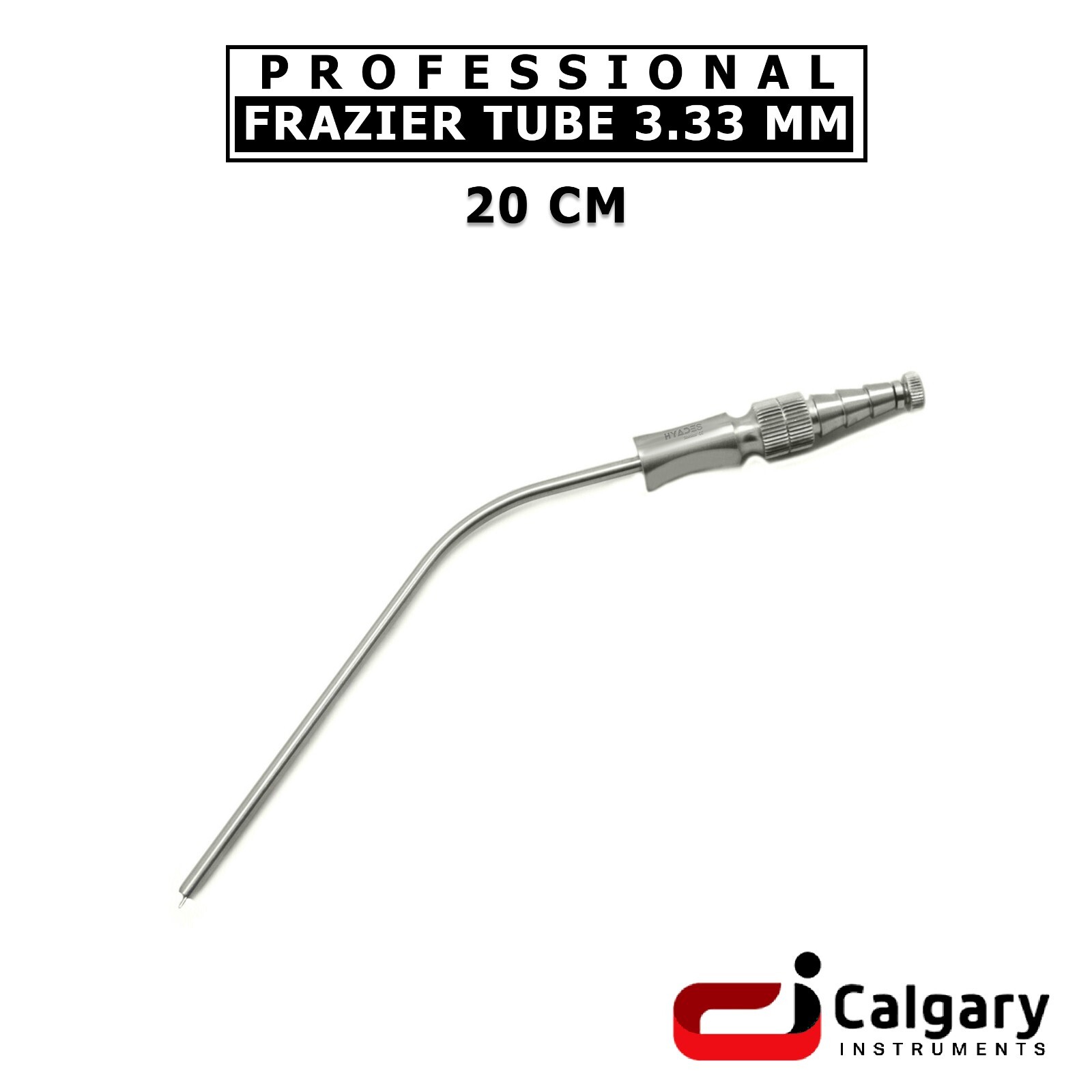 Surgical FRAZIER Suction Tube 3.33mm Dental ENT Surgical Medical Instruments CE
