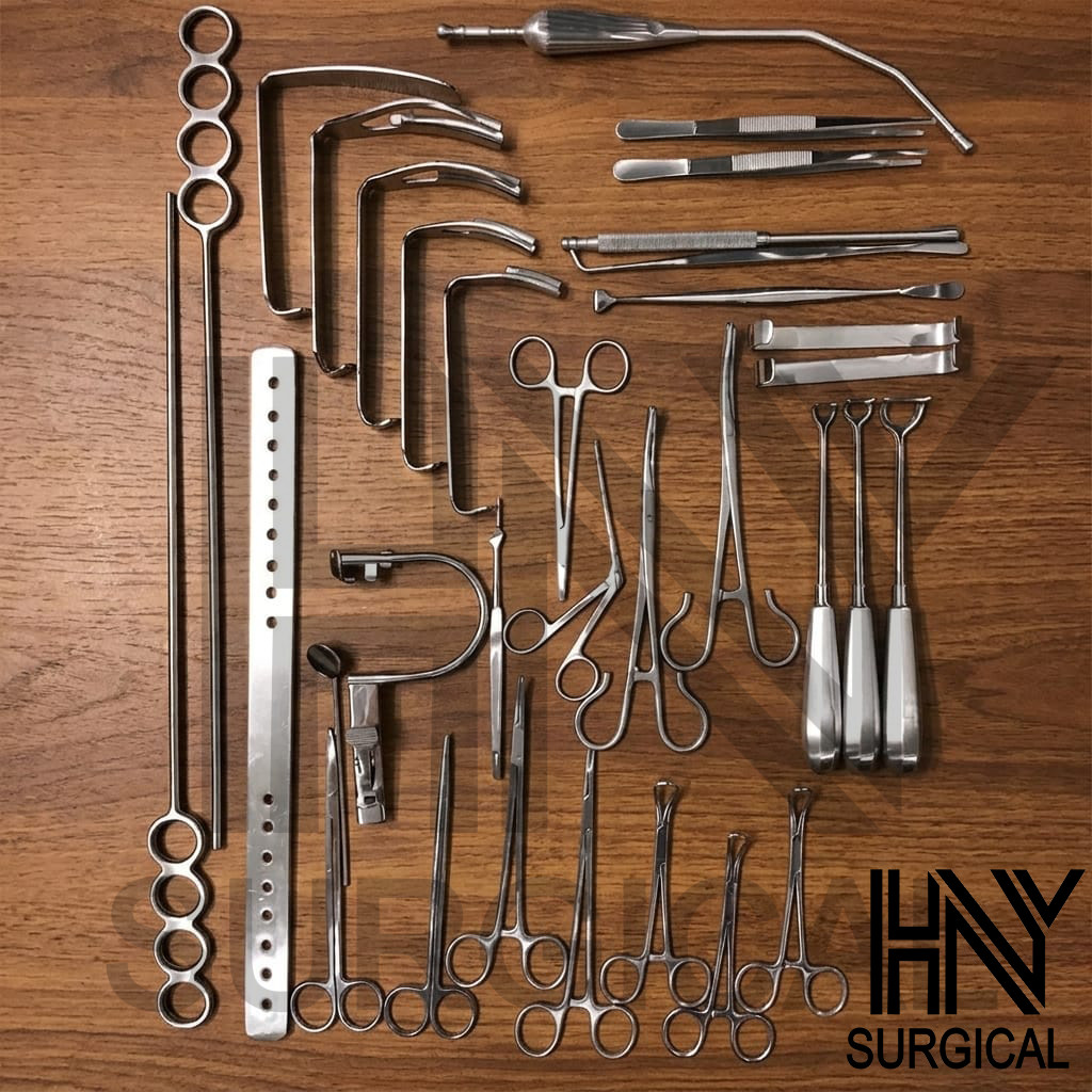 Tonsillectomy & Adenoidectomy 30 Pcs Set Surgical Instruments Best Quality