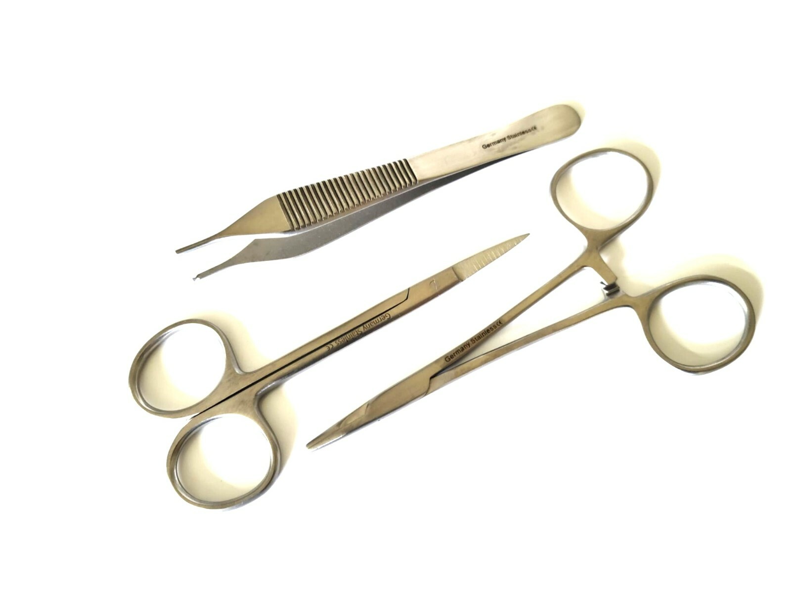 Classic Suture Removal 3pcs Kit German Stainless Steel CE Surgical Instruments