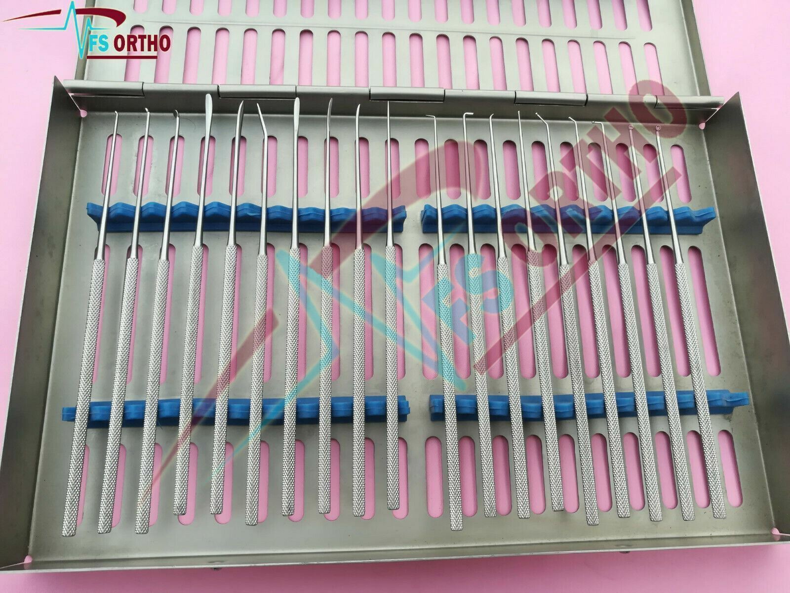 Rhoton micro dissector expanded 20 pcs set Surgical instruments
