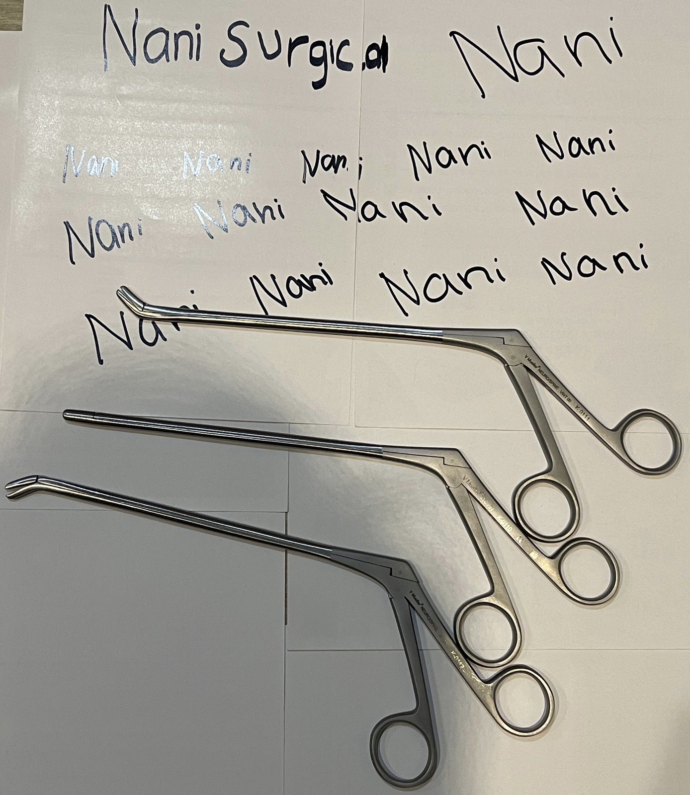 V.Mueller Surgical Set of 3 Rongeurs straight ,up and ,down