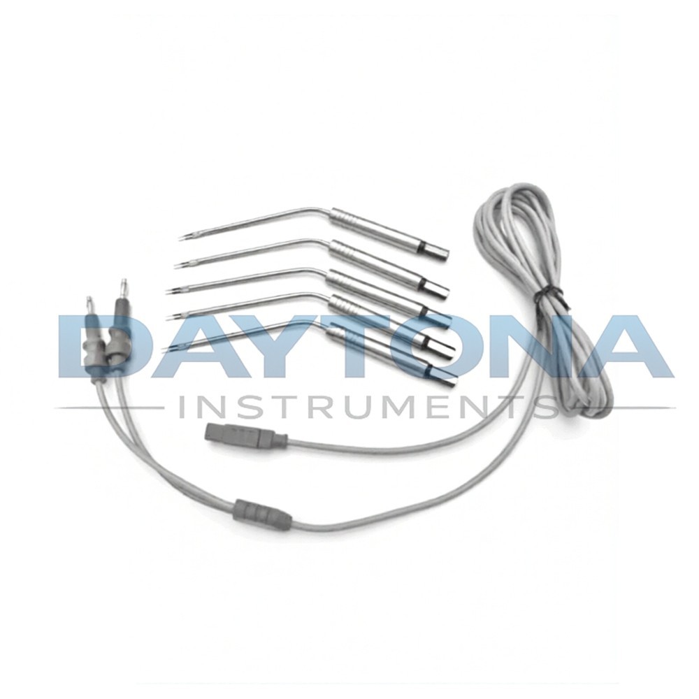 ENT Bipolar Electrodes Set Electro Surgical instruments