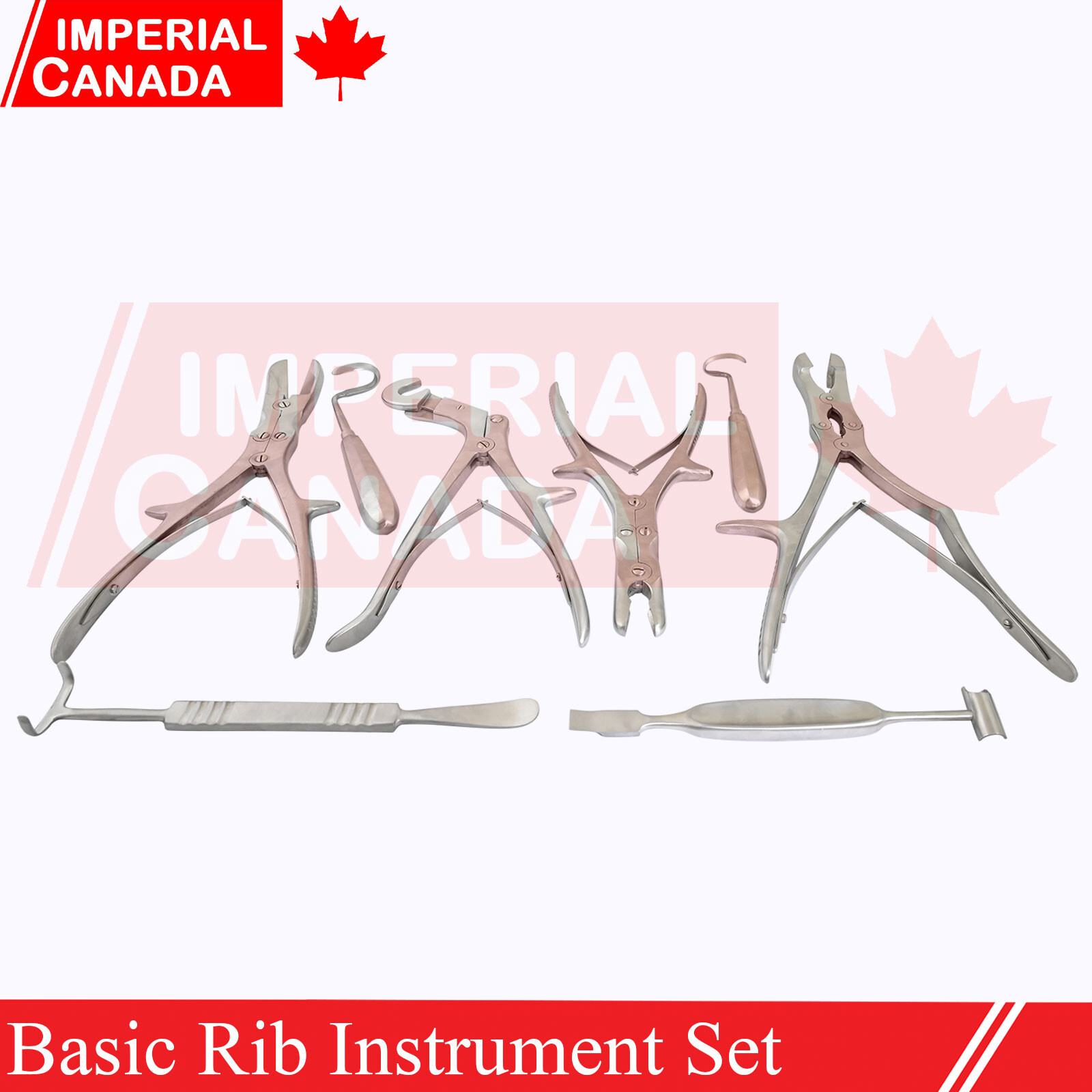 9 Pcs Basic Rib Instrument Set for Rib Fractures Rib Surgery DS-1641