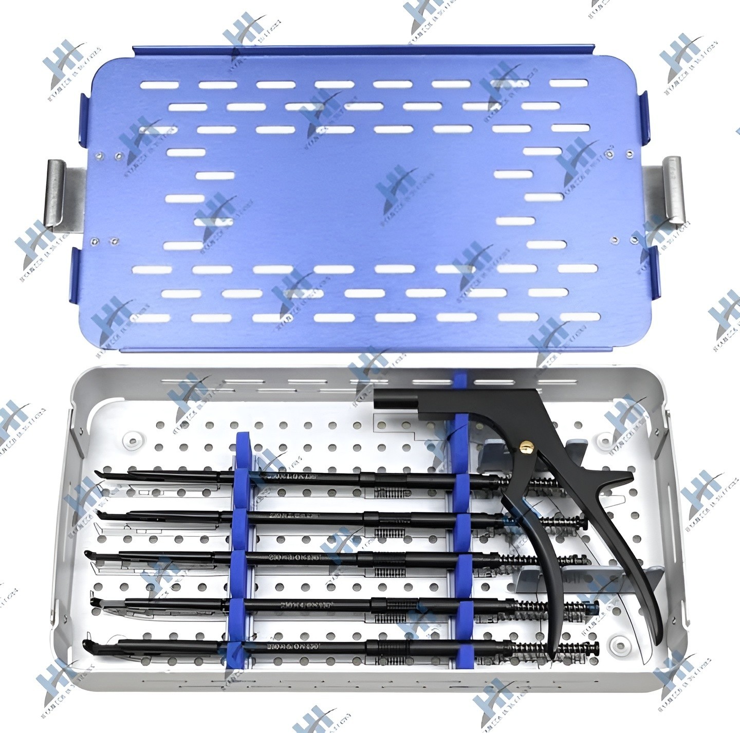 Interlaminar kerrison Rotating Rongeur Set Spine Surgery Orthopedic Instruments