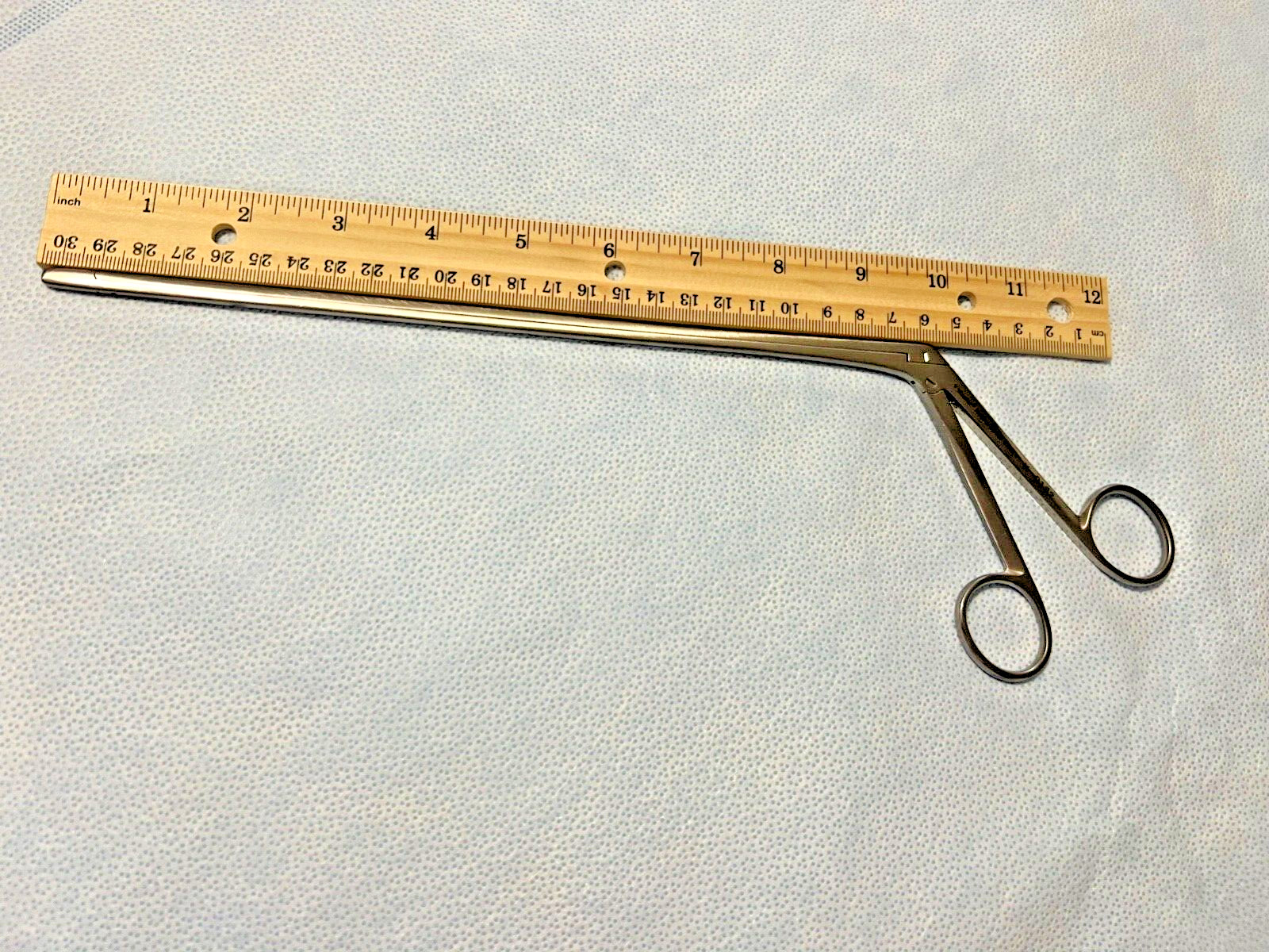 V. Mueller K-0182 Love-Gruenwald 3mm X 10mm Rongeur Scoop Thru-Cut Jaws, 10″ L