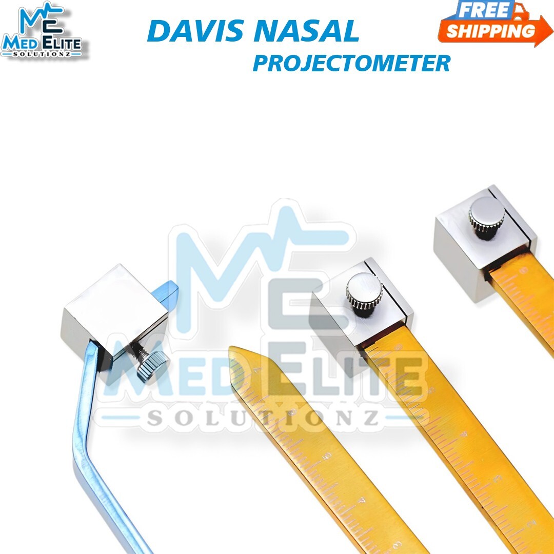 Davis Nasal Projectometer Rhinoplasty Measuring instrument Plastic Surgery Use