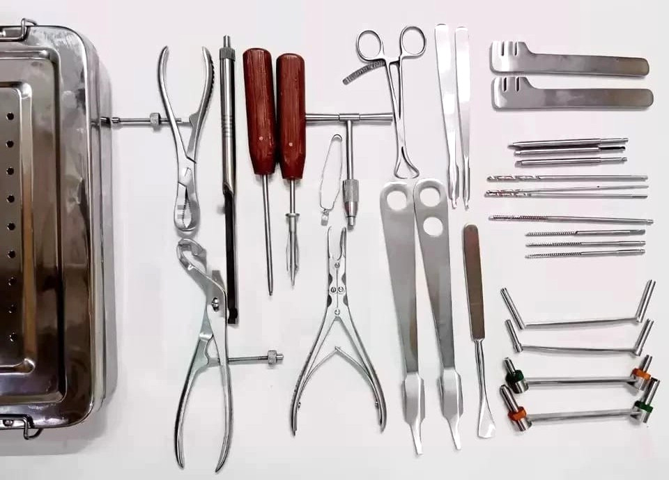 Small Fragment Instruments Orthopedic Surgical Instruments Set 30 Pcs