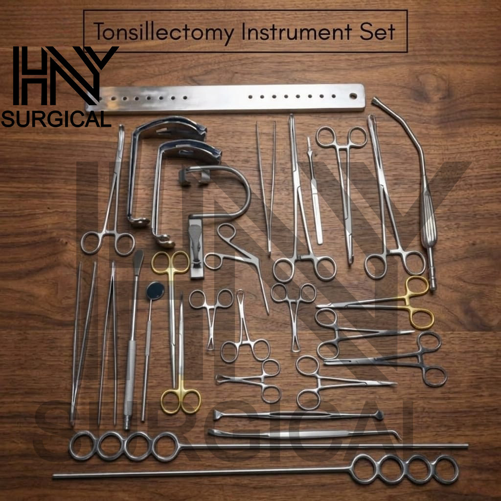 Tonsillectomy and Adenoidectomy 30 pcs kit Surgical Instrument Set