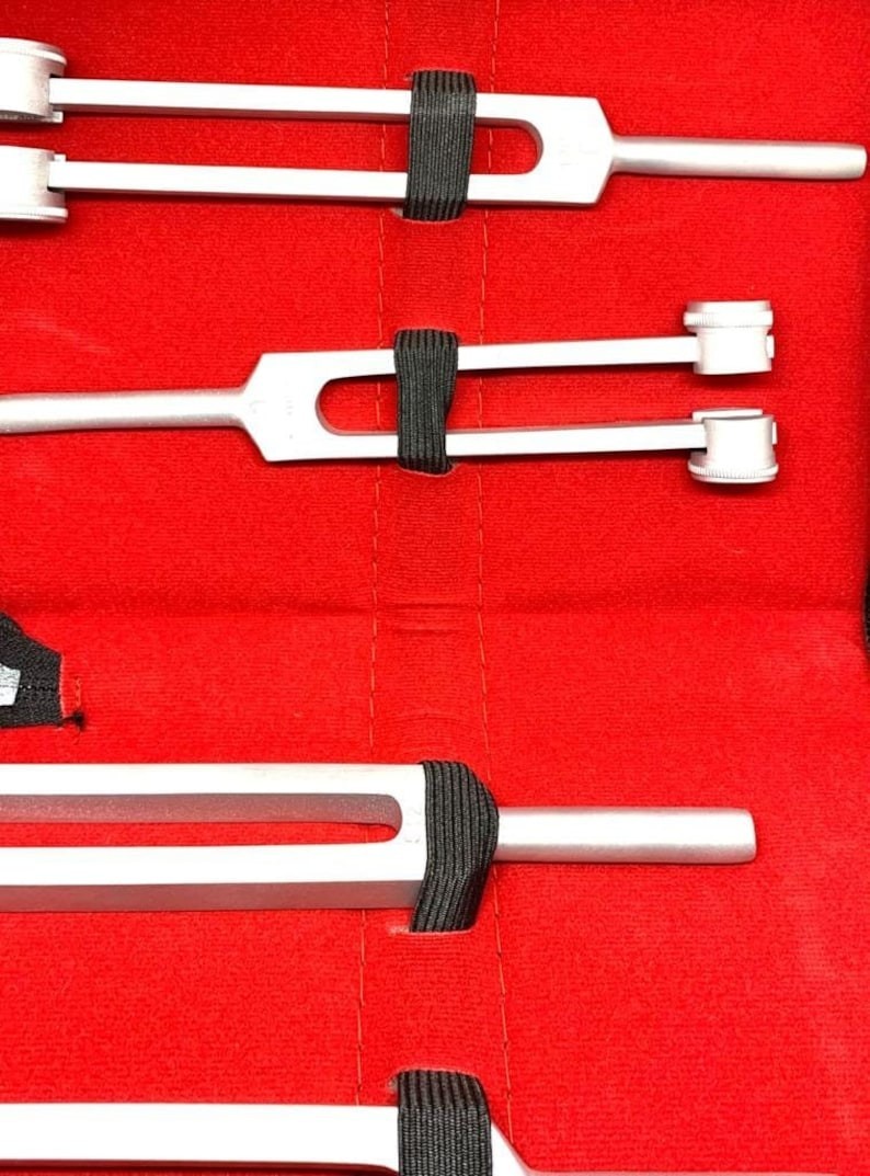 Tuning Fork Set of 5 For Healing Therapy Medical surgical diagnostic instruments