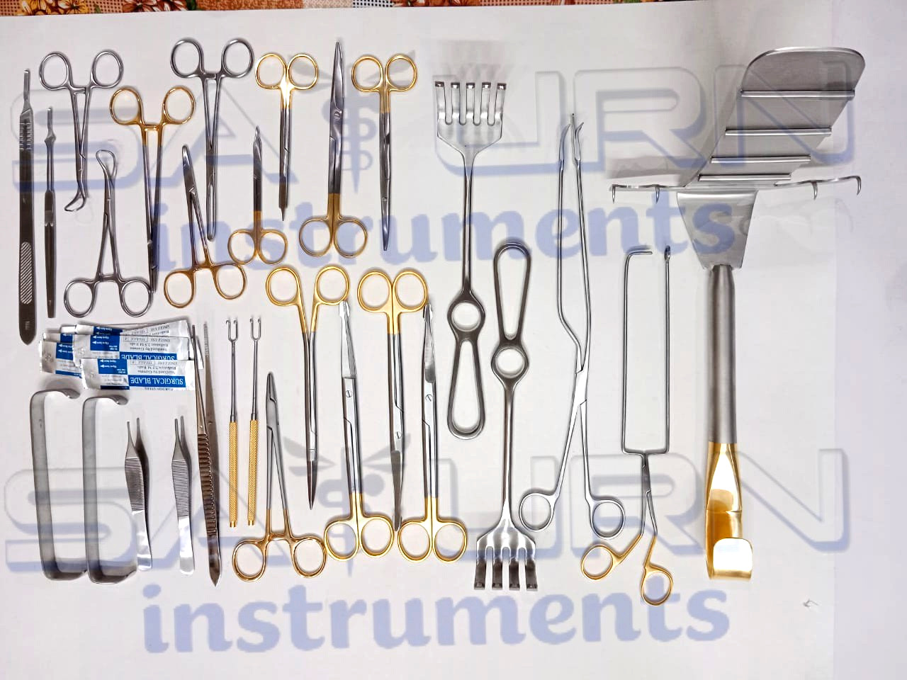 Abdominoplasty Tummy Tuck Surgery Set of 30 Pcs, Plastic Surgery Instruments