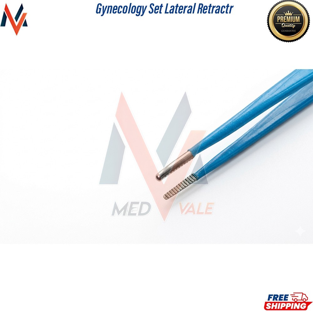 Gynecology Set – Lateral Retractor, Grave Vaginal Speculum, Dissecting Tweezers