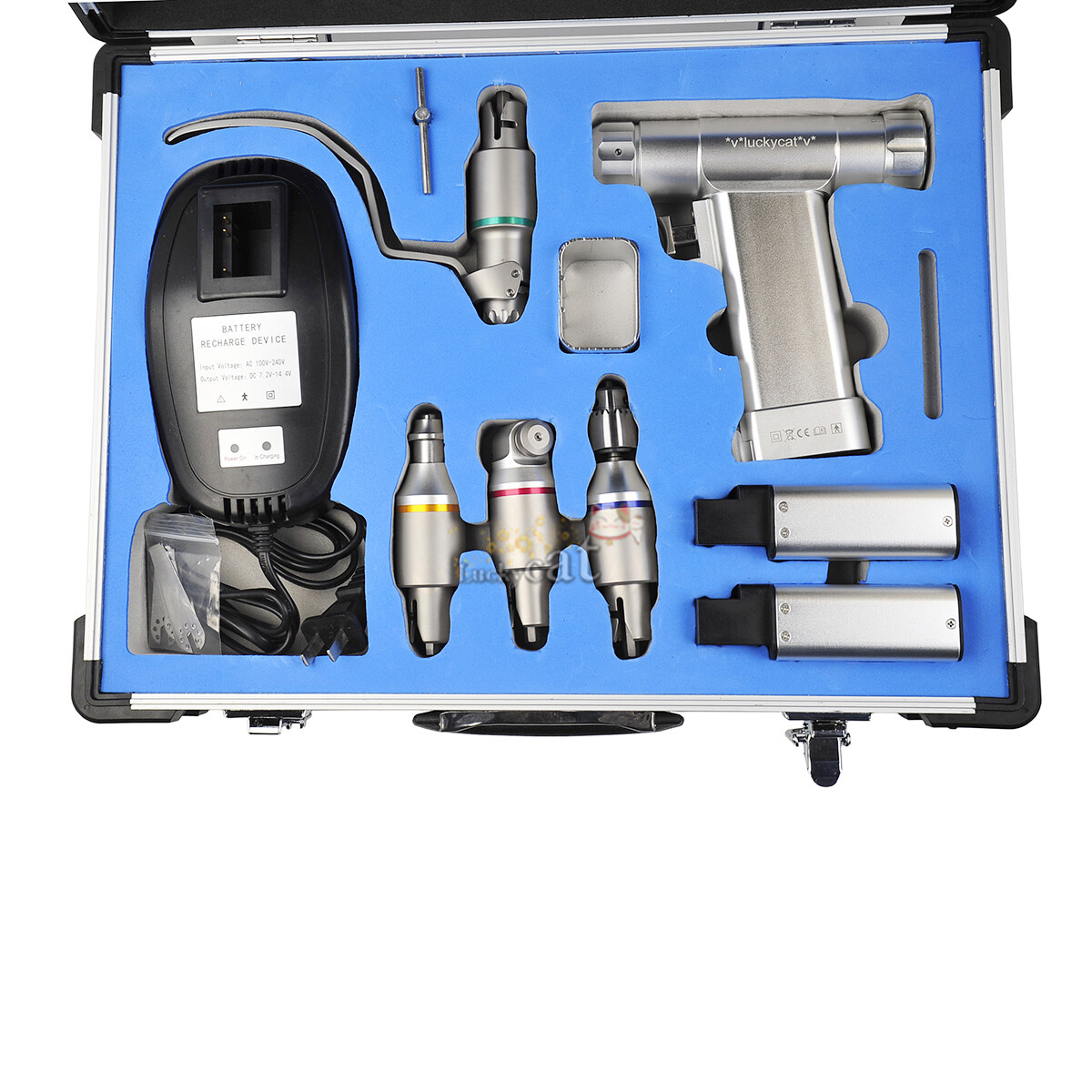 Orthopedic Drill AO TPLO 7.2V Power Drill Bit Saw Blades Veterinary Set