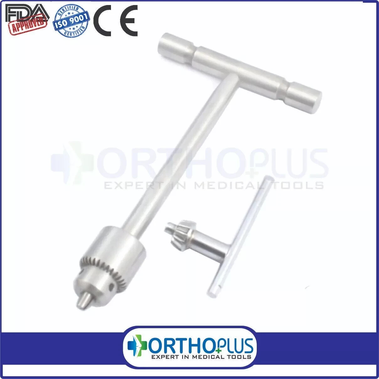 Tap Handle Drill With Key Double Action Surgical Orthopedic Instruments