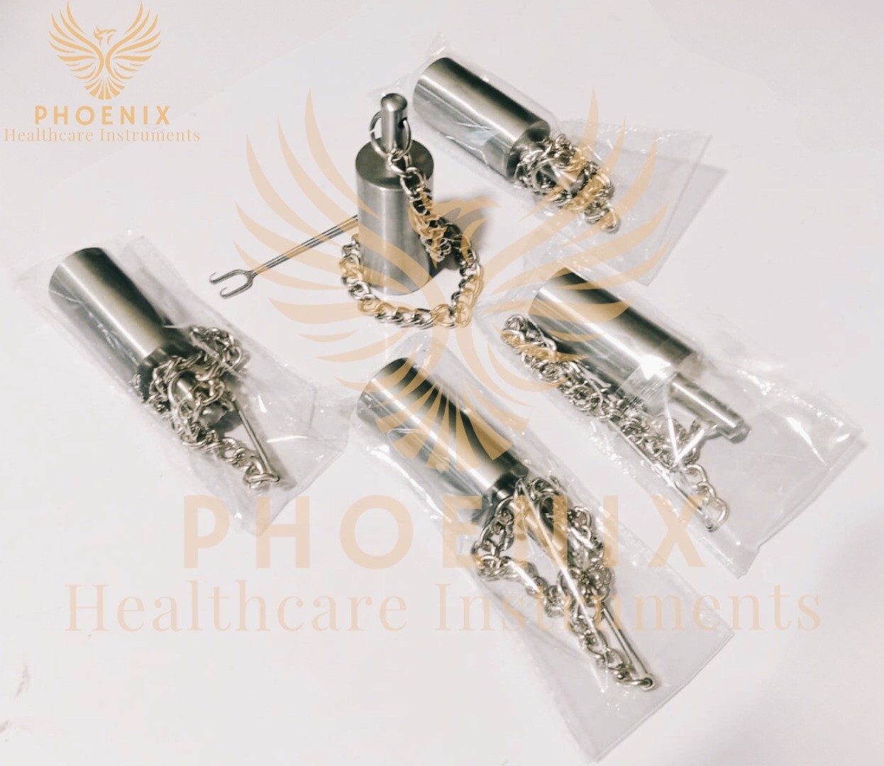 5 pcs set Cerkes Weighted Nasal Retractor Rhinoplasty Instruments German Quality