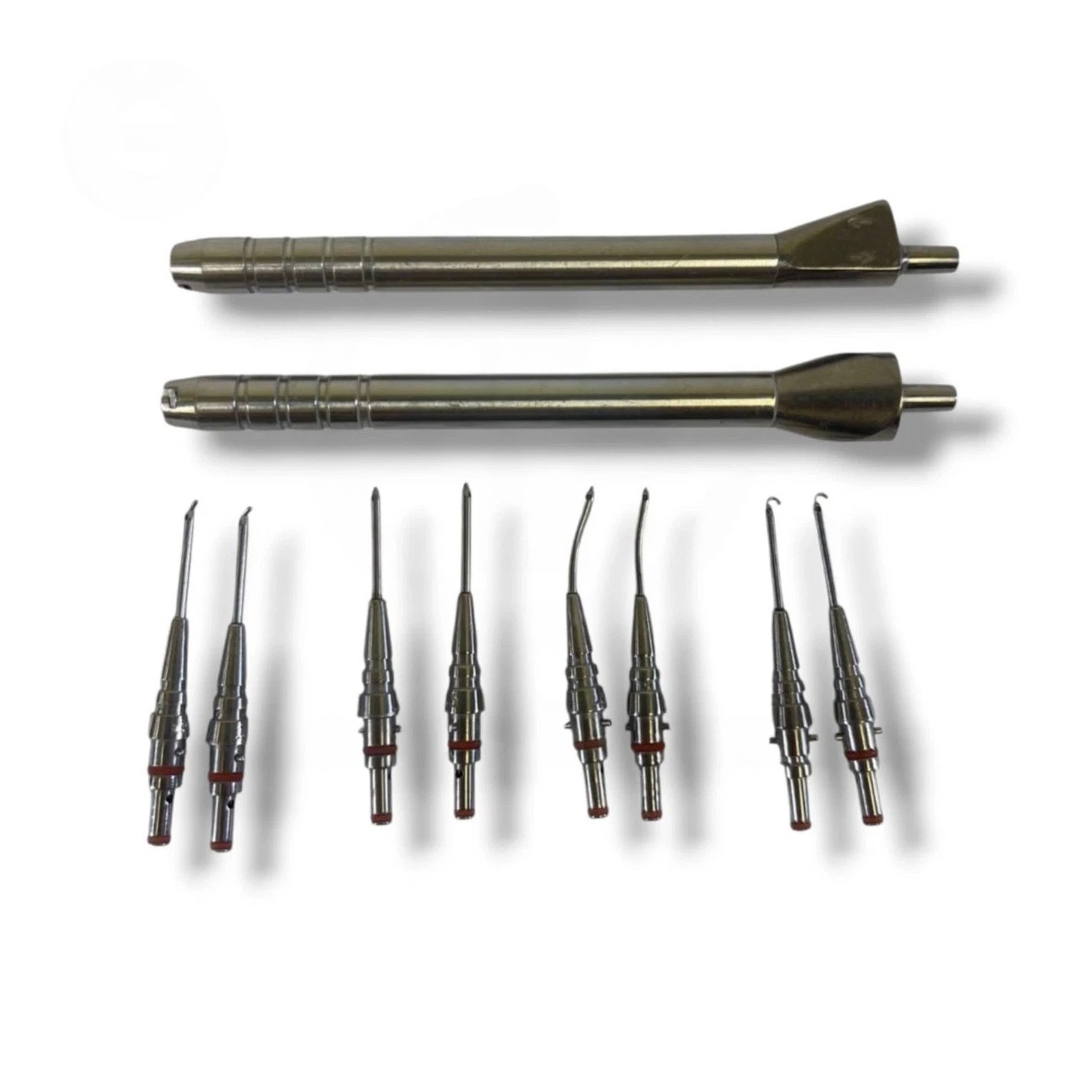 10 Piece IA Handpiece & Tips Set Ophthalmic Irrigation Aspiration Handpieces