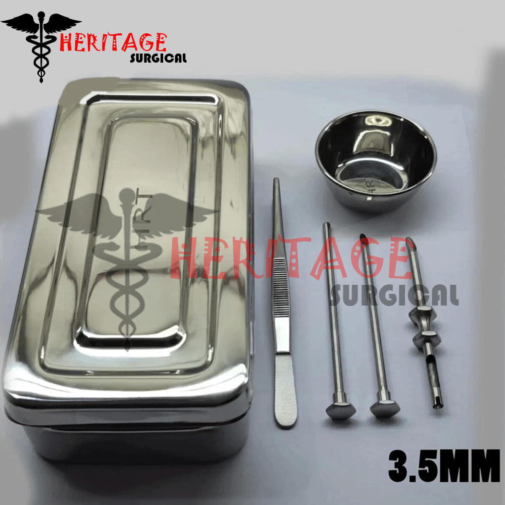 HRT Trocar Kit 3.5mm – Hormone Replacement Pellet Insertion Surgical Kit