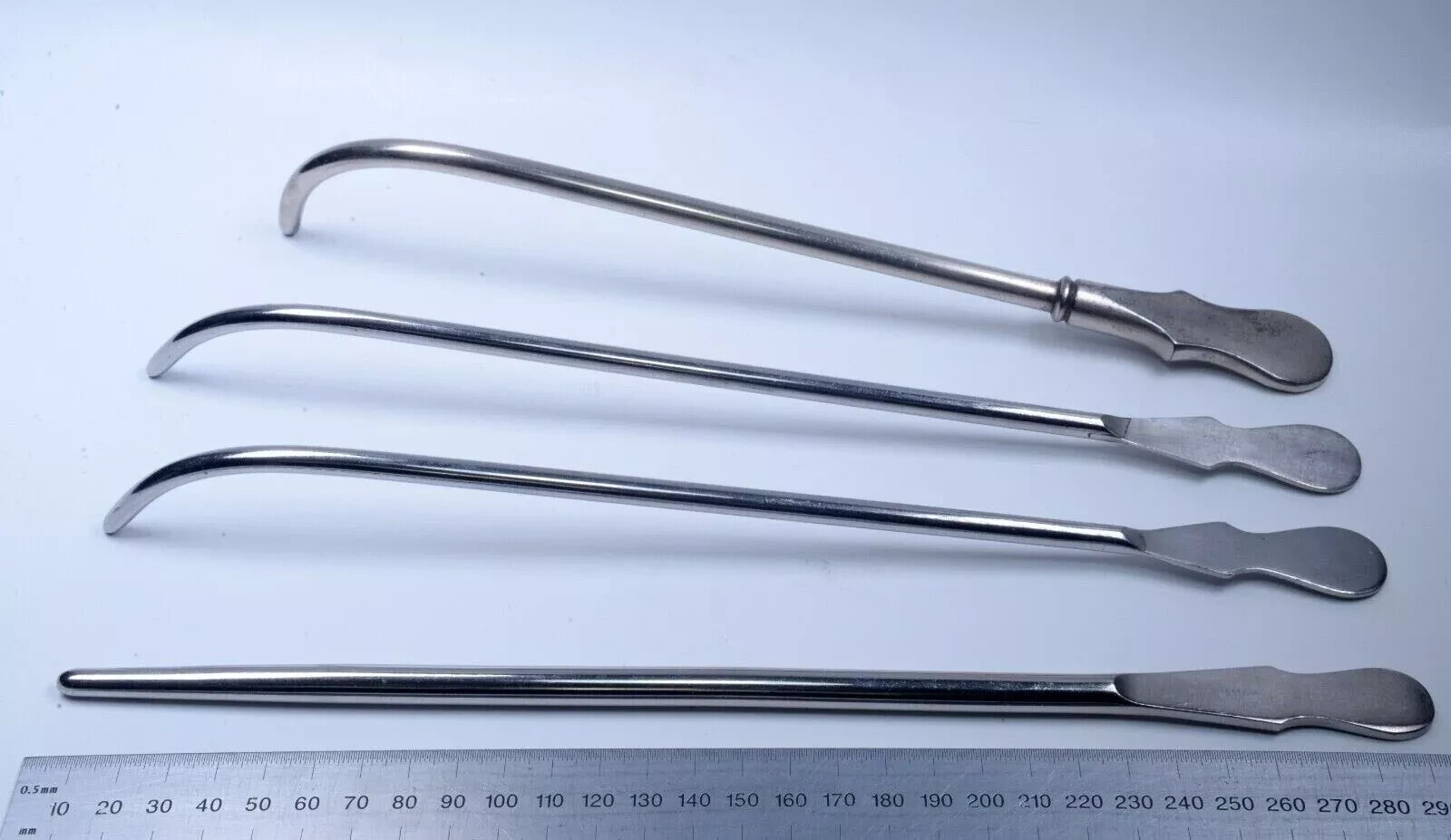 Di-Main #20 #24 #26 Uterine Dilators Stainless Steel Surgical Lot Of 4 Pcs A+