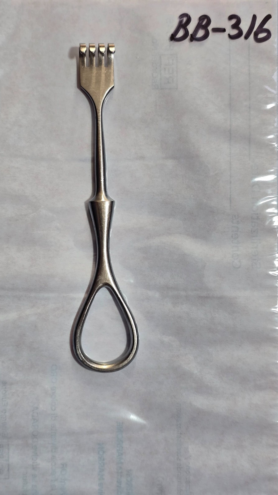 Jarit Surgical Volkman Retractor 4 .5″ Blunt 4 Prongs