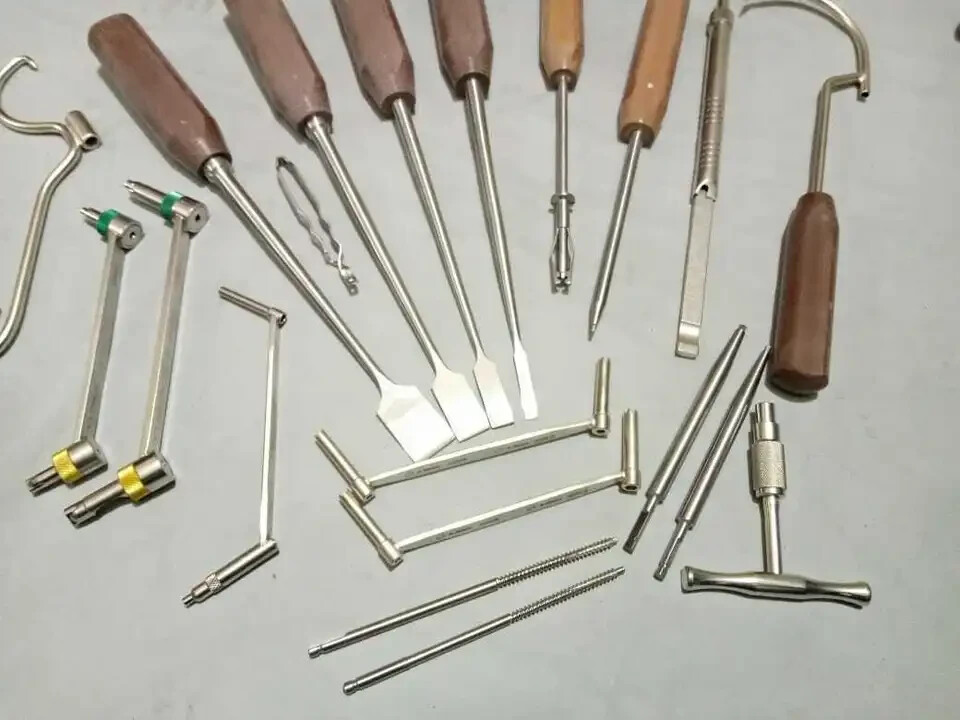 Bone Chisel Wire Passer Drill Guides Screw Driver Surgical Orthopedic 20 PCS A+