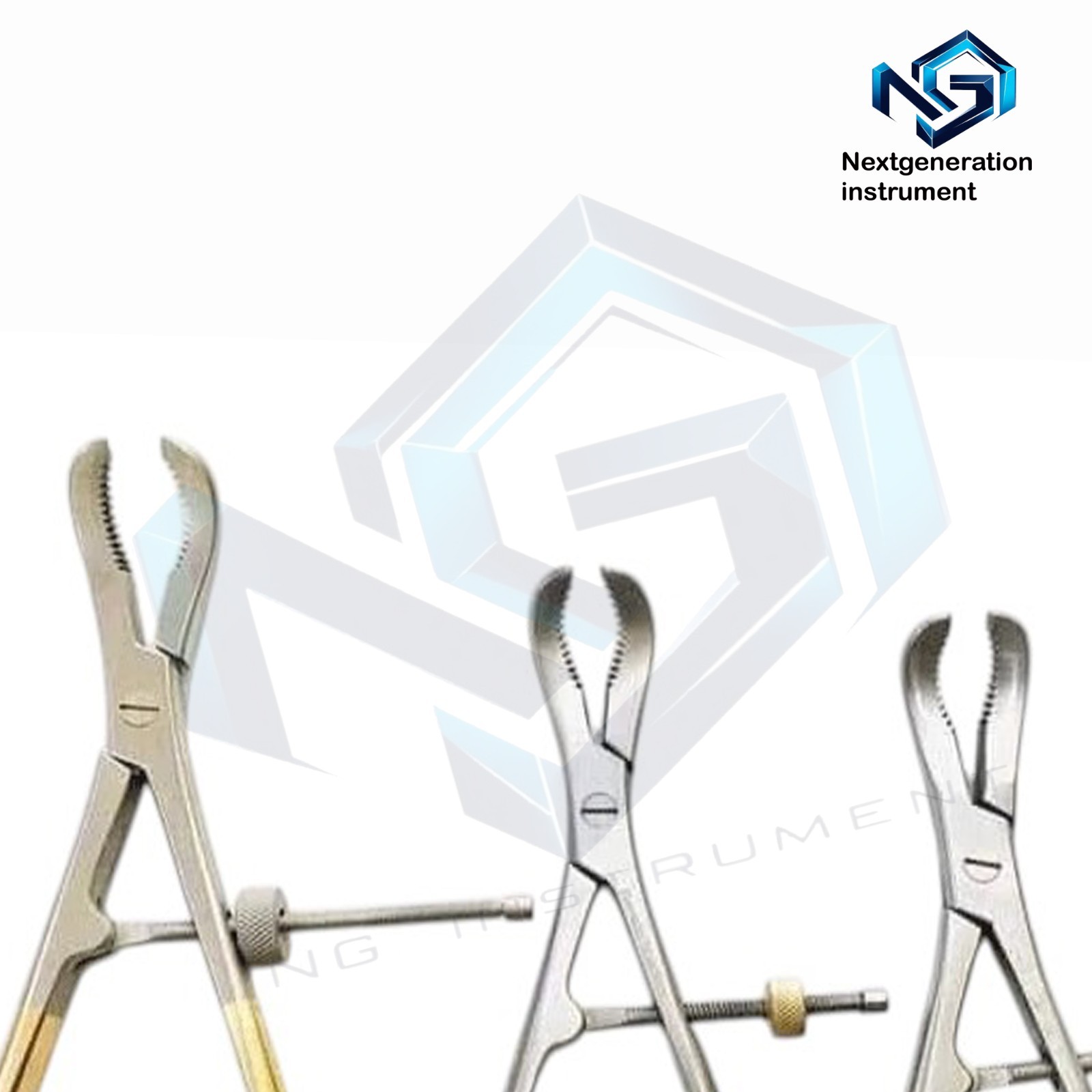 Bone Reduction Holding Forceps 3PCS Orthopedic Surgical Stainless Instrument Set