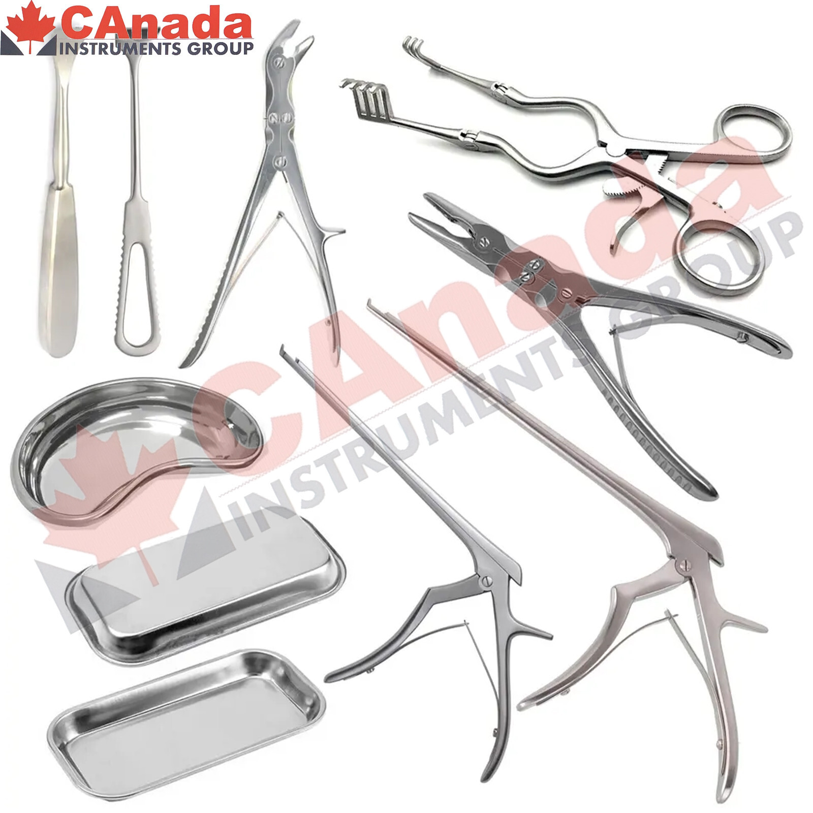 Spinal Surgery Instruments Set 9pcs Lumbar Laminectomy Retractor Spine Instrumen